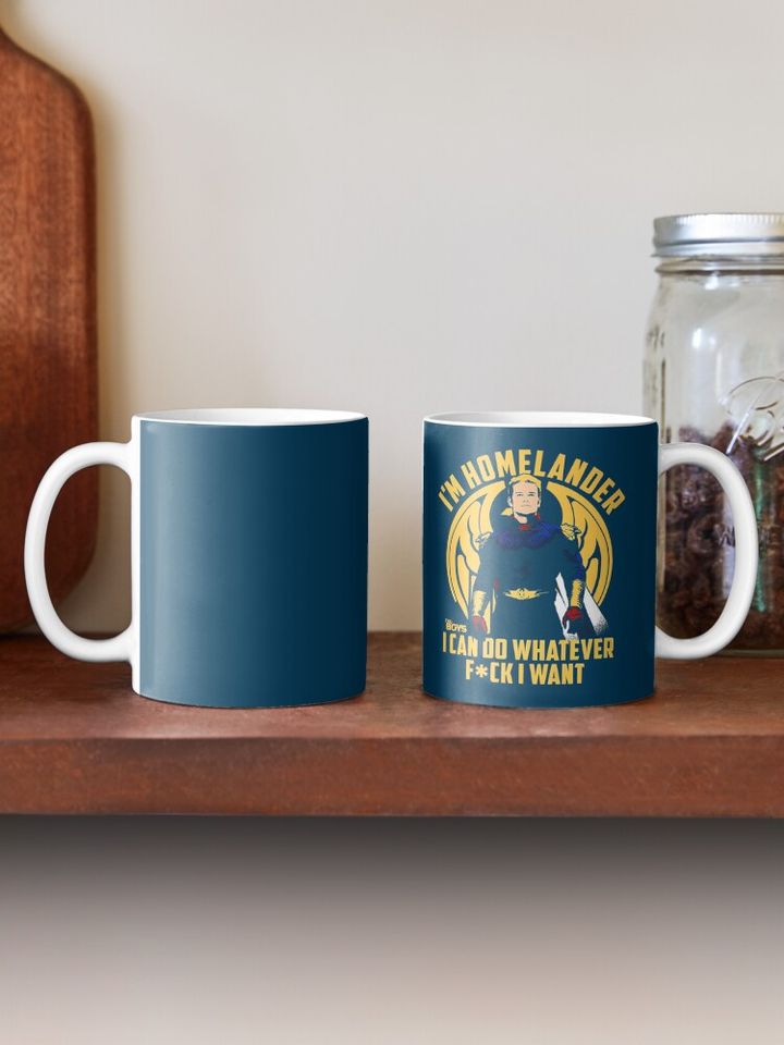 Homelander Coffee Mug, Superhero Mug