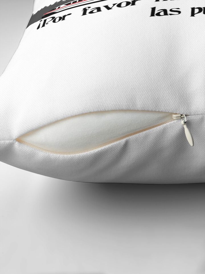 Stand Clear of the Doors Pillow