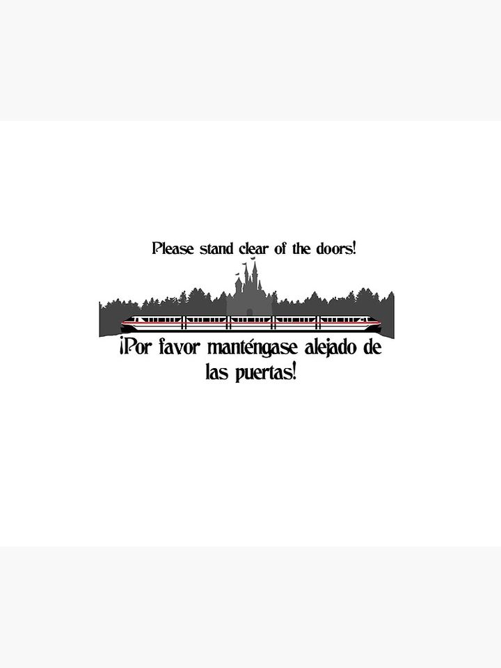 Stand Clear of the Doors Throw Blanket