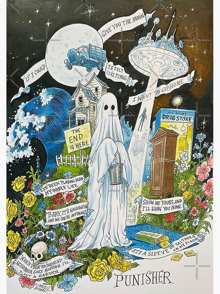 Phoebe Bridgers 2022 Tour Punisher  Poster