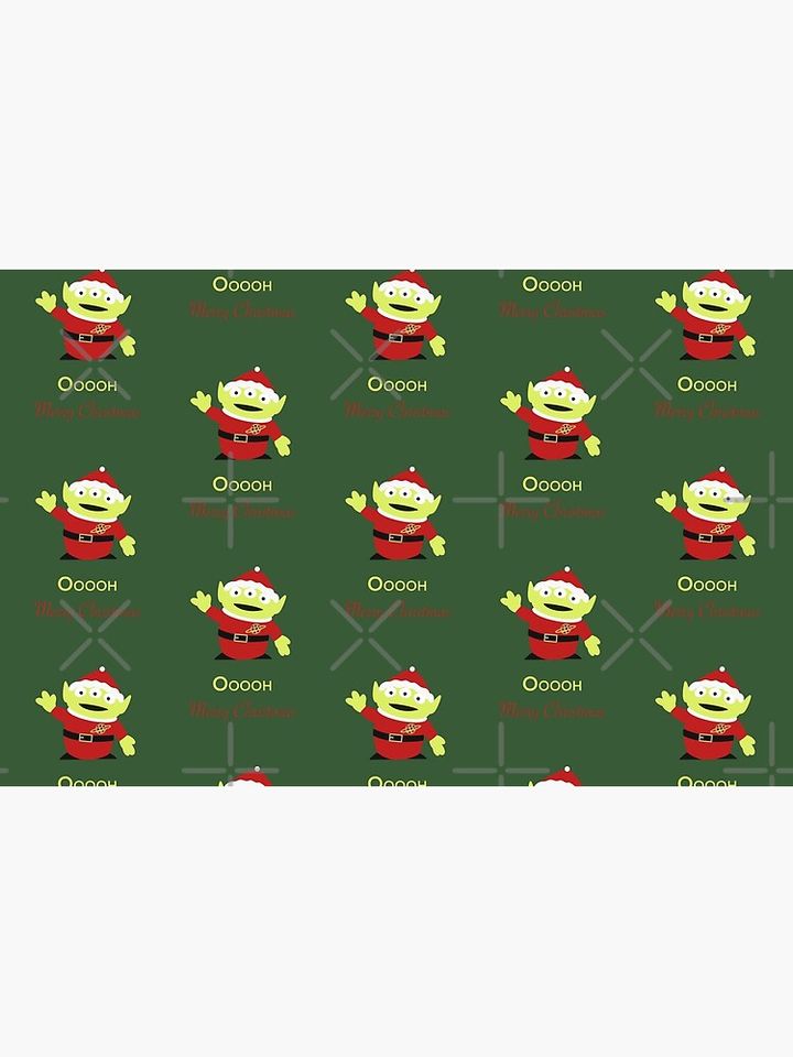 Disney Little Green Aliens Christmas Makeup Bag