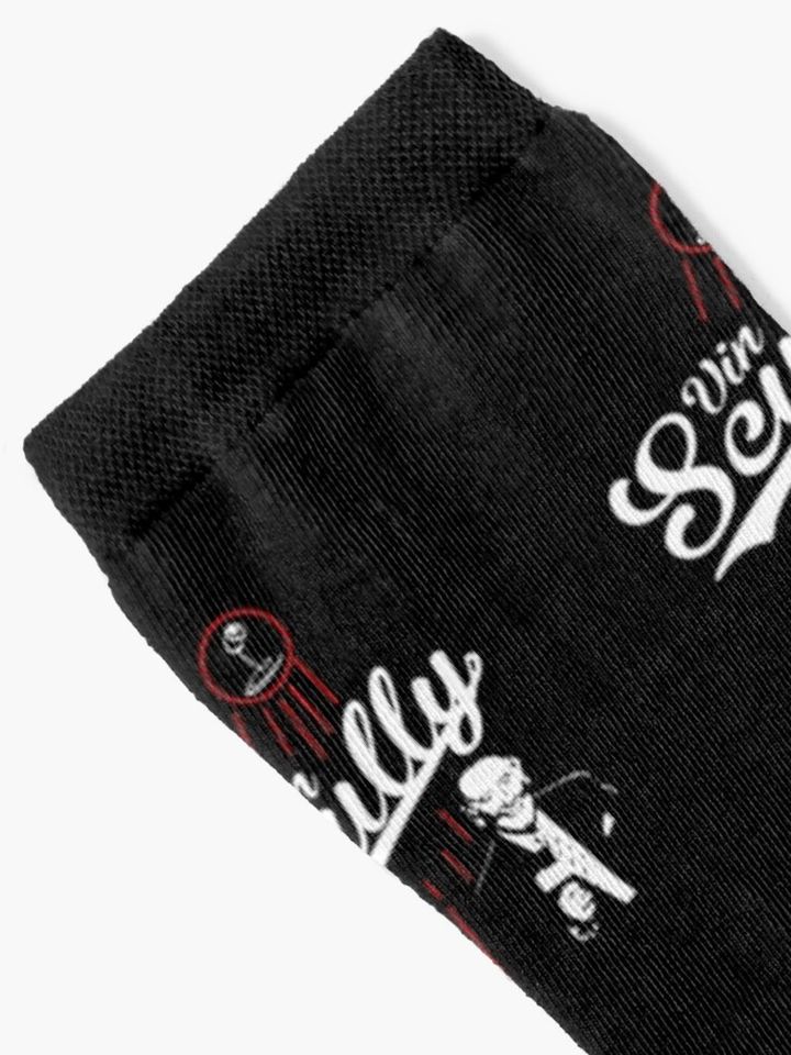 vin scully 3 Socks