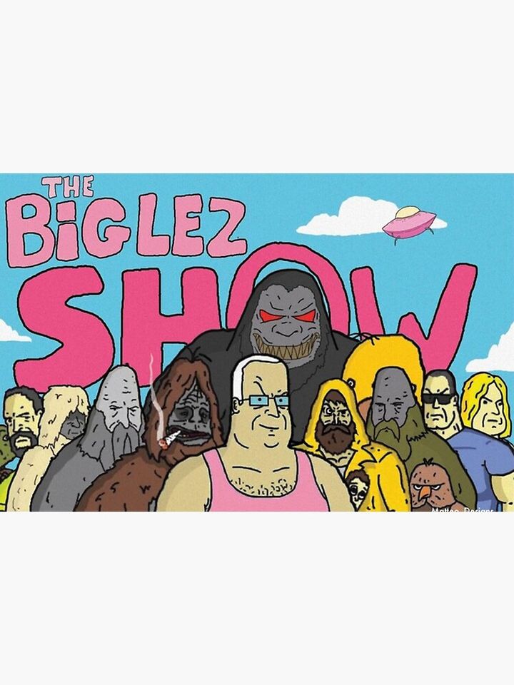 the big lez show series poster Premium Matte Vertical Poster