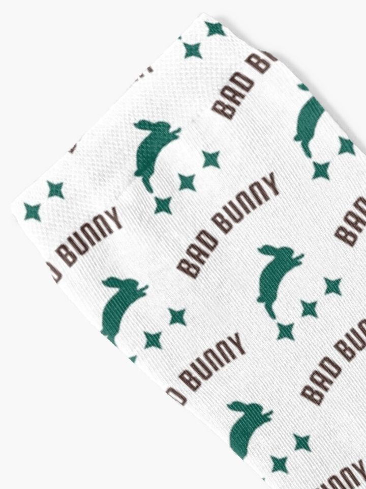 Bad Bunny Dodgers   Socks