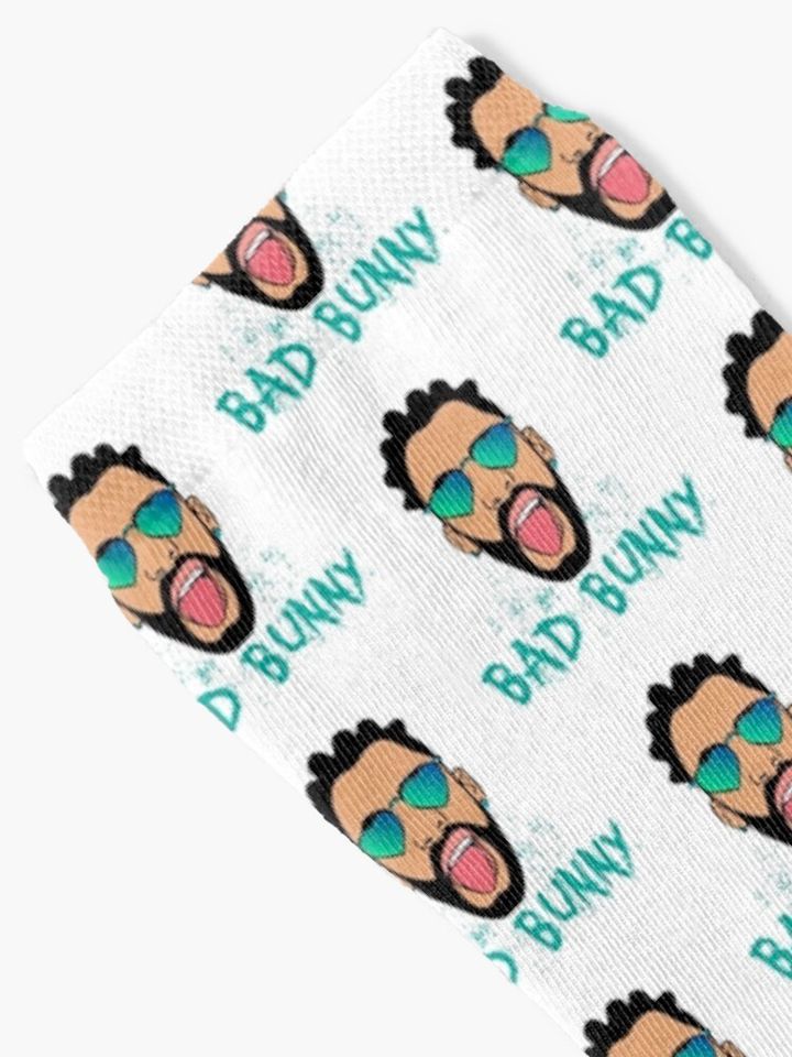 Bad Bunny Dodgers , Baseball Player Bad Bunny Dodgers      Socks