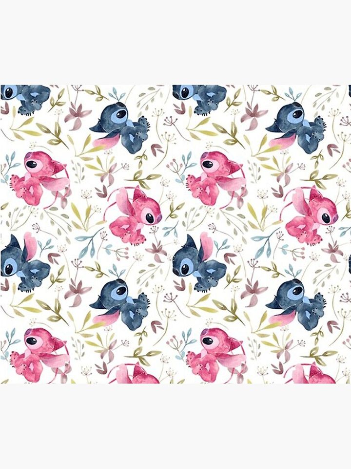 Lilo and Stitch Throw Blanket Cozy Plush Decorative Room Decor