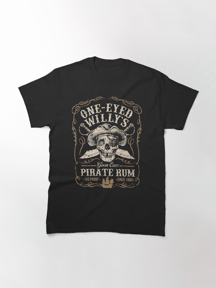 One Eyed Willy's Goon Cove Pirate Rum Peter Pan Classic Movie Unisex T-Shirt