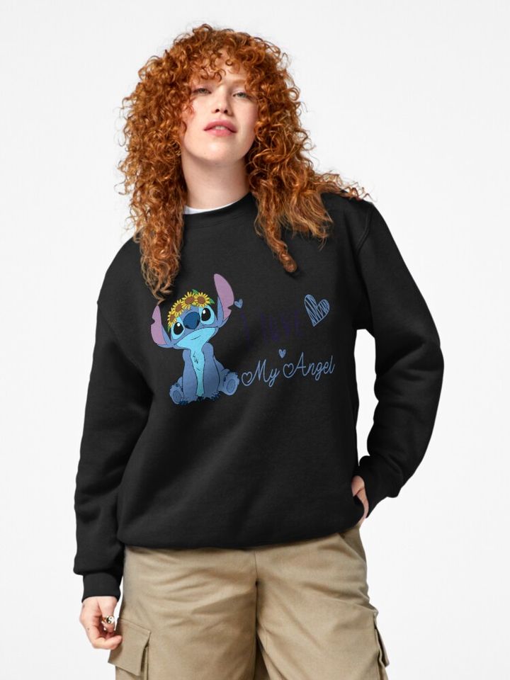 I Love My Angel Disney Sweatshirt
