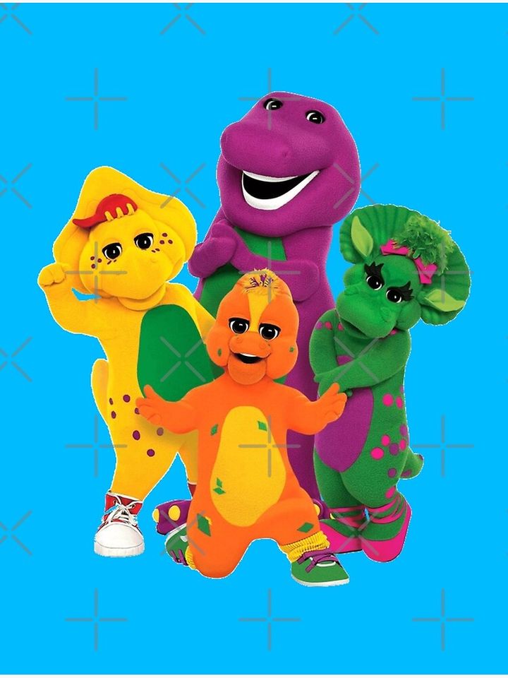 Barney the dinosaur Premium Matte Vertical Poster