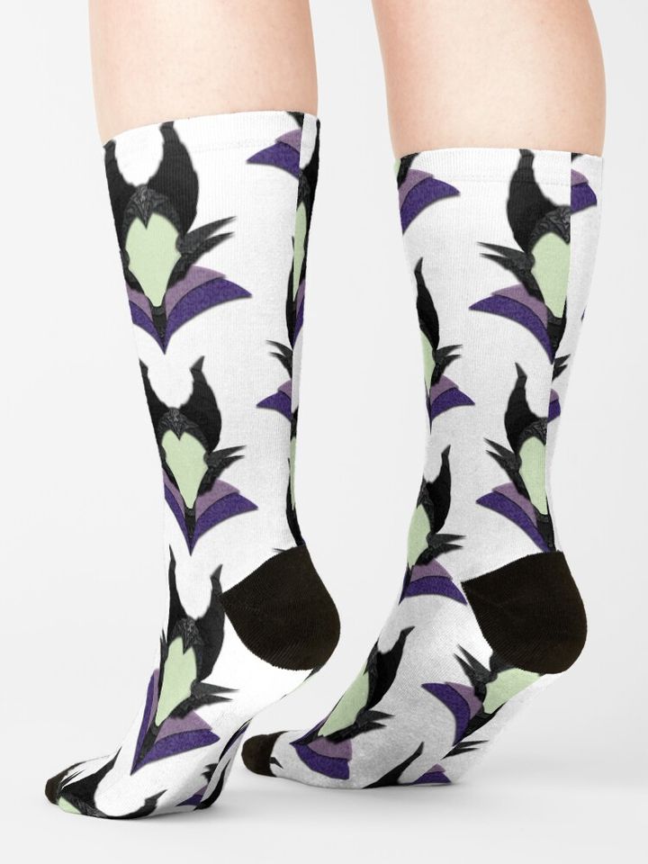 Maleficent Socks