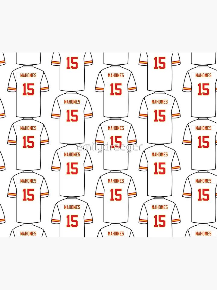 Patrick Mahomes Jersey Throw Blanket, Gift for Fan