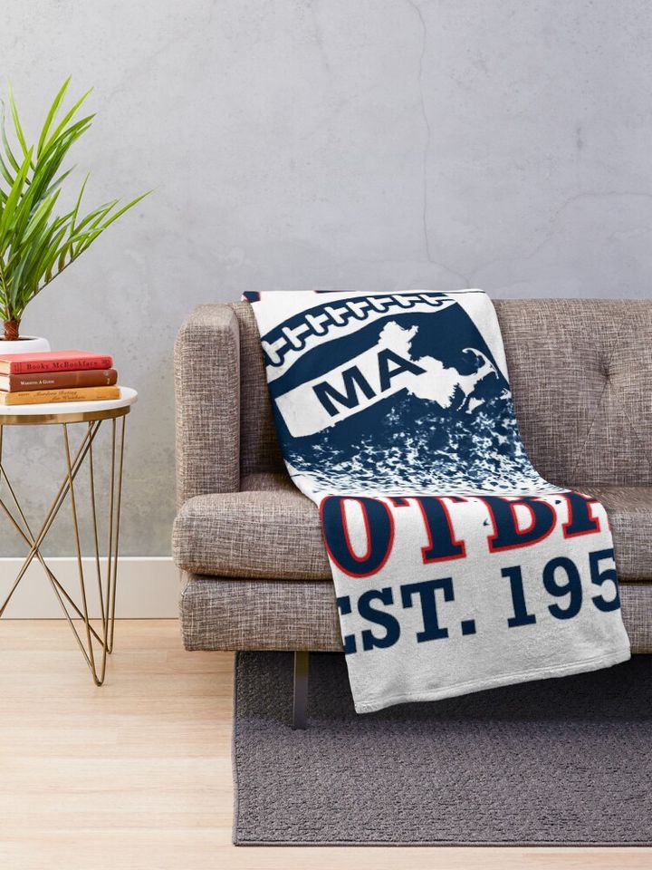 NEW ENGLAND FOOTBALL Throw Blanket