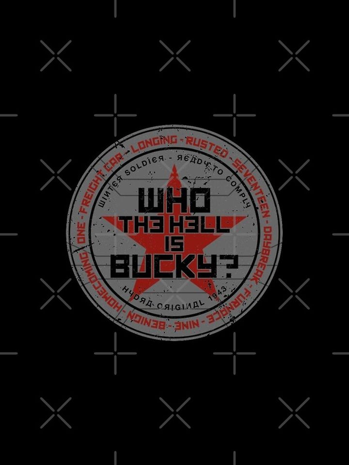 Winter Soldier - Who The Hell Is BUCKYY Bn? iPhone Case