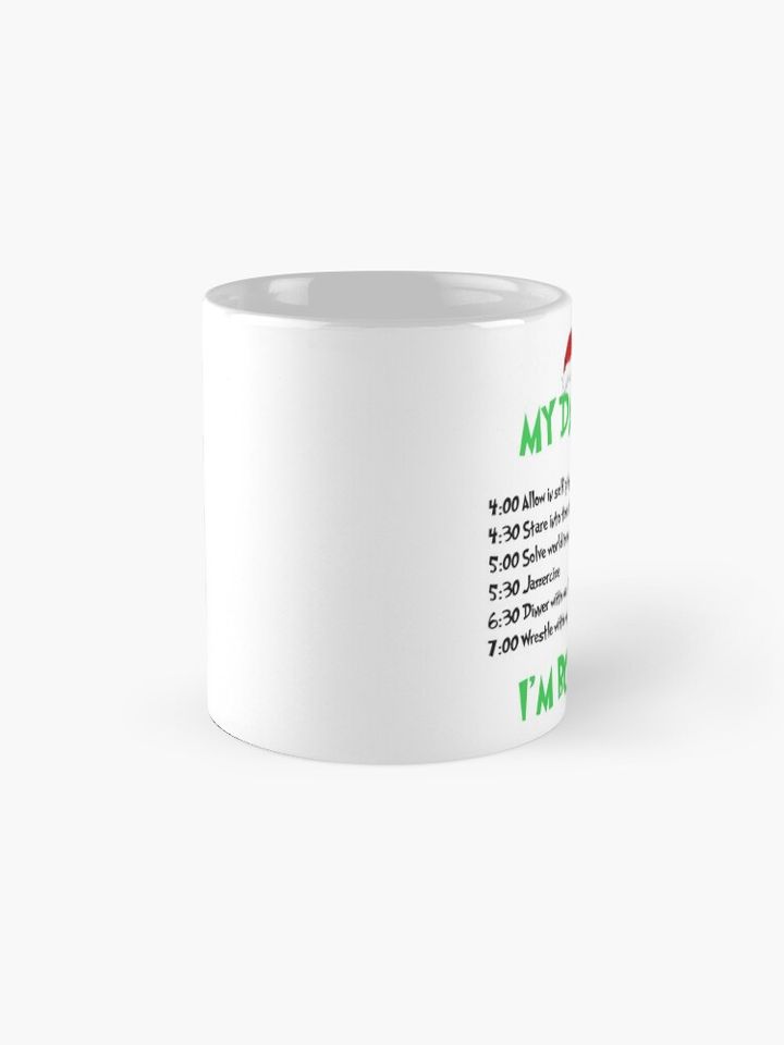 Christmas Schedule Premium  Coffee Mug