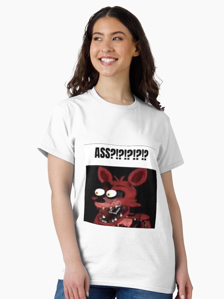 fnaf foxy ASS?!?!?!?!? meme Classic T-Shirt