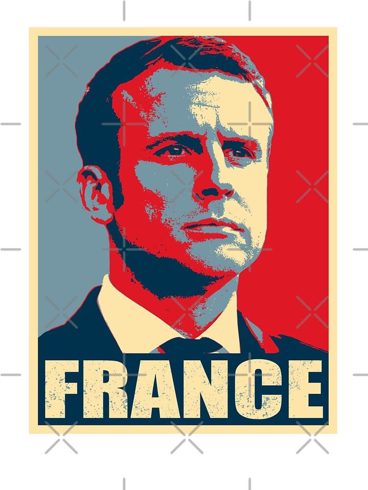Emmanuel Macron France President Kids T-Shirt