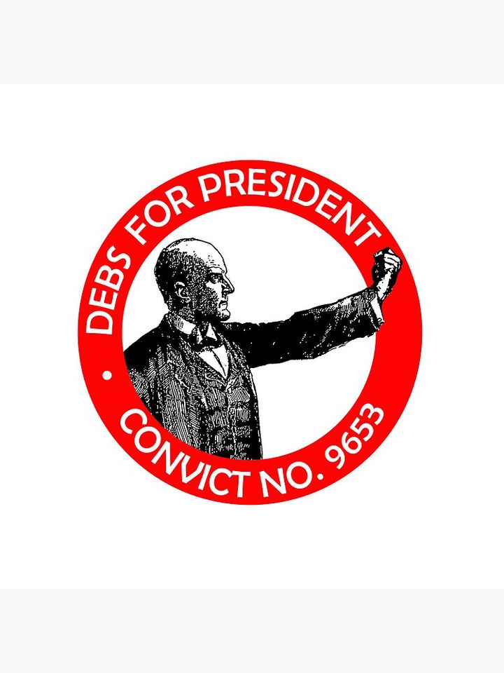 Eugene Debs for President Pin Button