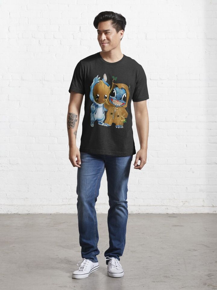 Stitchs Funny Groots T-Shirt, Disney Lilo Stitch Shirt