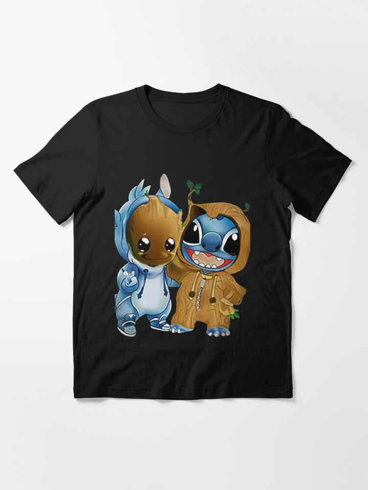 Stitchs Funny Groots T-Shirt, Disney Lilo Stitch Shirt