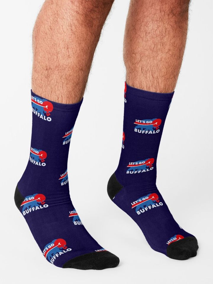 Buffalo Bills Socks, Gift For Fan