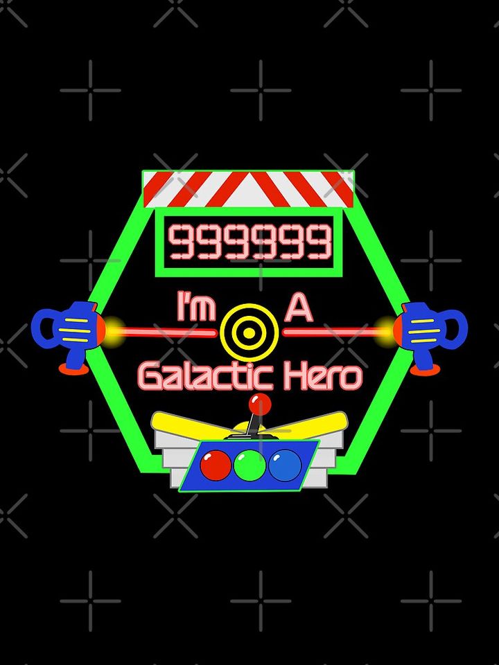 Galactic Hero High Score Theme Park Ride Mini Skirt