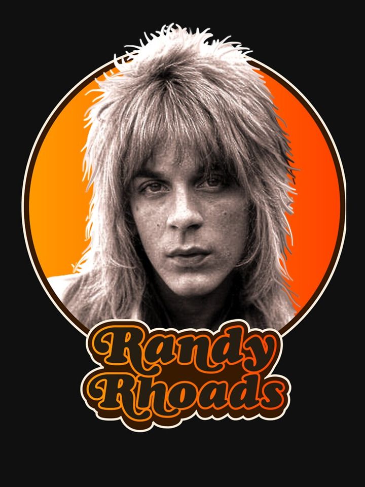 Retro Randy Rhoads Tribute   Classic T-Shirt