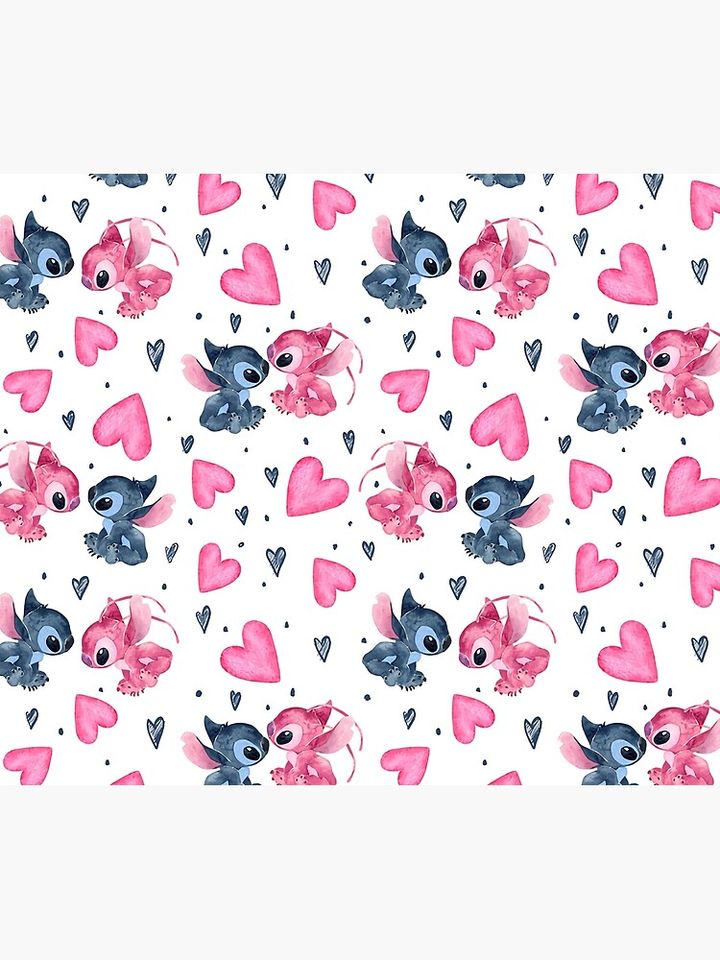 Lilo and Stitch Love Disney Tapestry