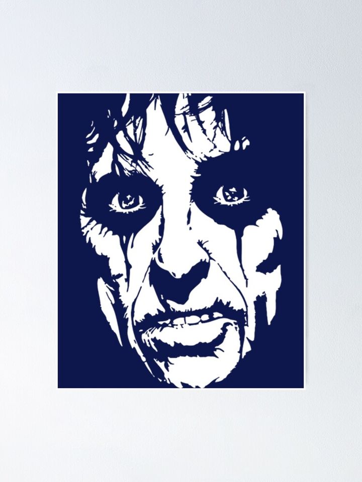 Alice Cooper Poster – Classic Rock Wall Print