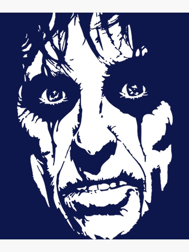 Alice Cooper Poster – Classic Rock Wall Print