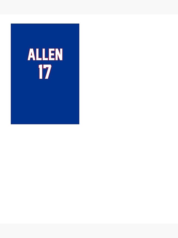 Josh Allen B-Mafia Jersey Backpack