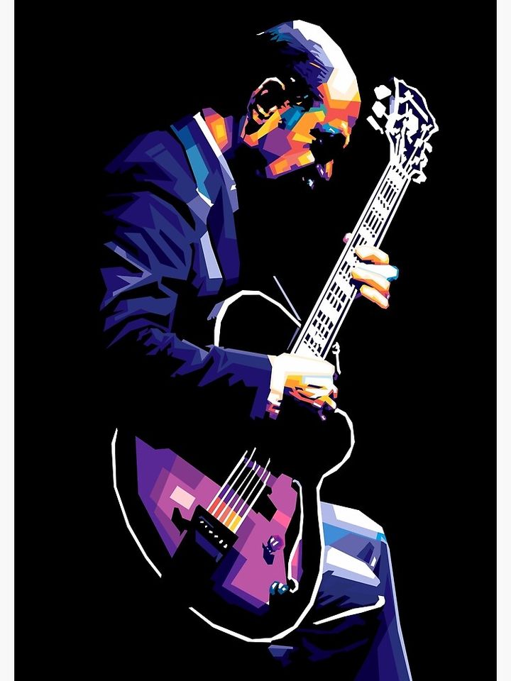 Joe Pass Premium Matte Vertical Poster