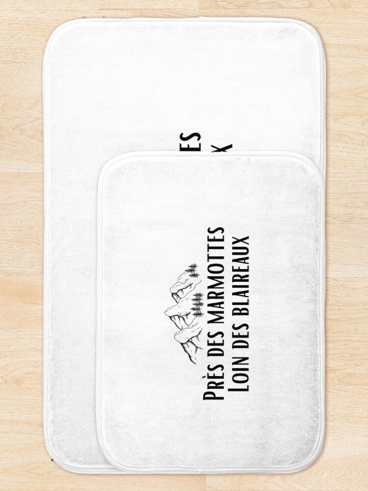 near marmots Bath Mat