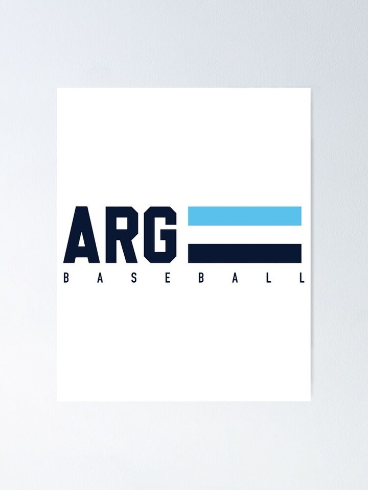 ARGENTINA BASEBALL TEAM Poster