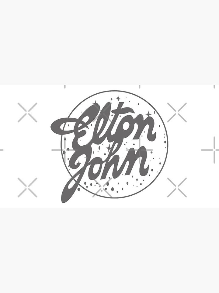 Vintage Logo Elton John Baseball Cap
