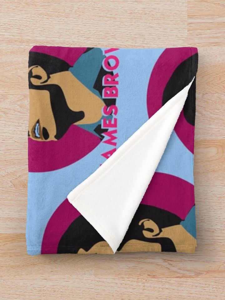 James Brown Throw Blanket
