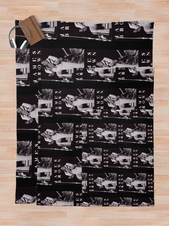 James Brown Throw Blanket
