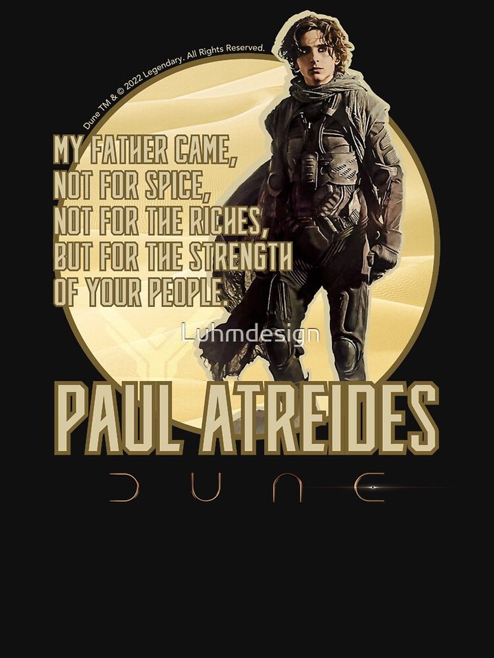 Paul Atreides Fan Art - Dune Fan Art Essential T-Shirt