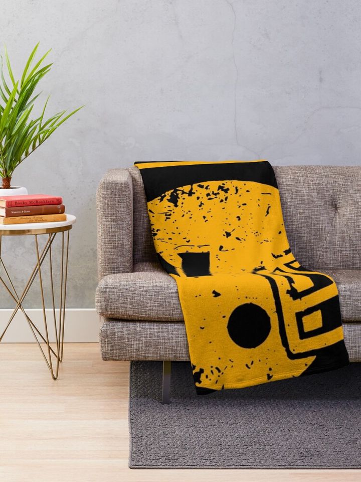 washington commanders helmet Throw Blanket