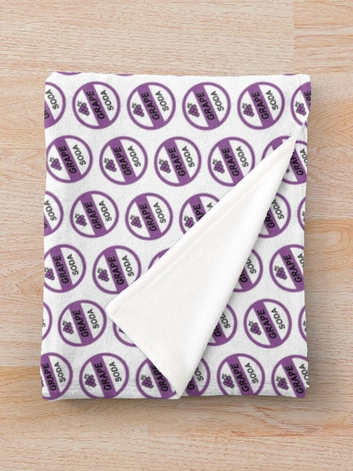 Up Grape Soda Pin Throw Blanket