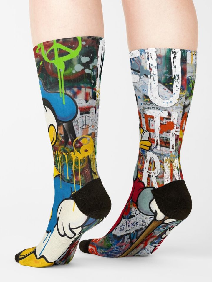 Funny Donald Duck Socks