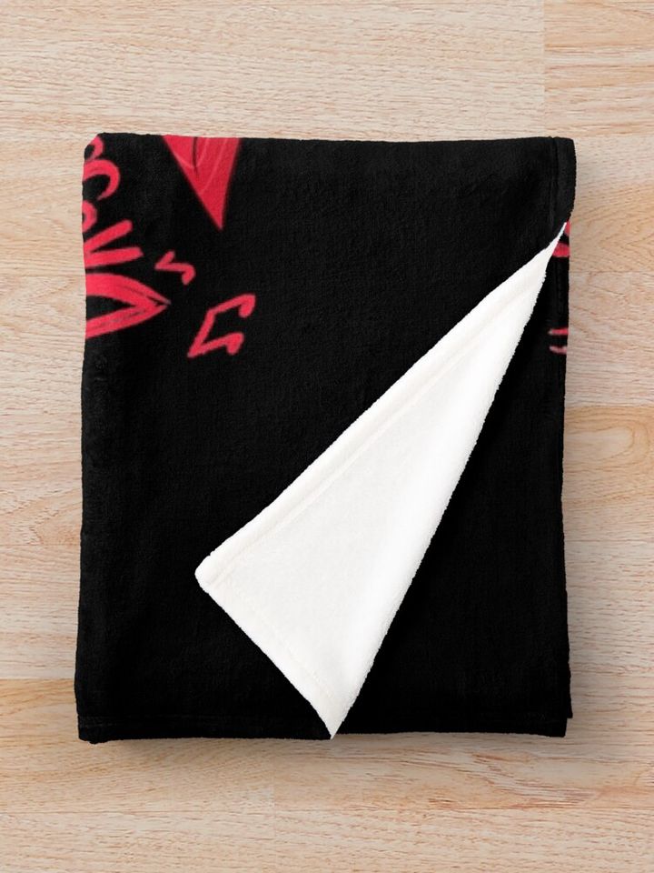 Alastor Hazbin Hotel Blanket, Hazbin Hotel Fan Gift
