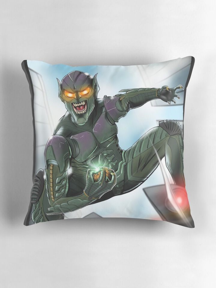 Green Goblin Gliding Pillow