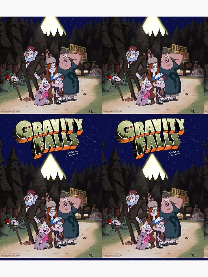 Gravity Falls Poster, Irati (Zeta) Backpack