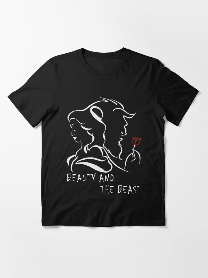 Beauty and The Beast Silhouette Essential T-Shirt
