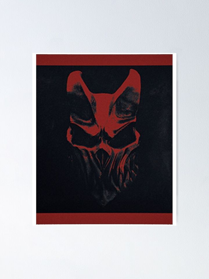 Slaughter to prevail - Misery Sermon - Mask red Poster