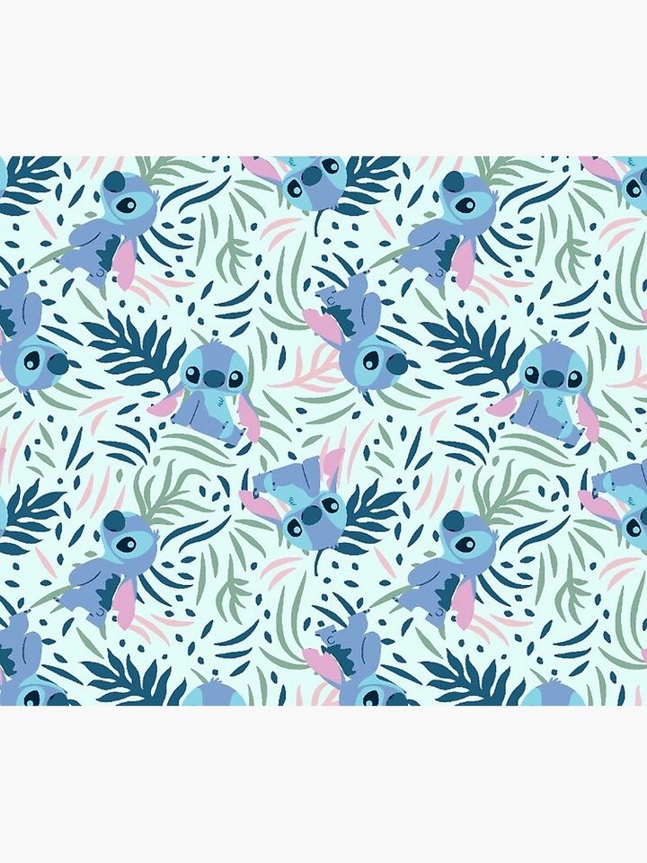 Stitch Seamless Pattern Throw Blanket – Cozy Decorative Bed Sofa Cover