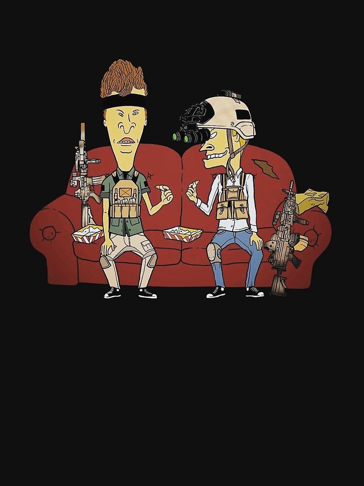 Operator Beavis and Butthead Tank Top
