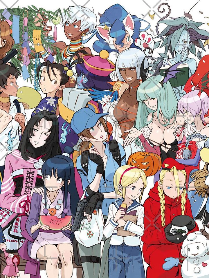 Girls Line Up Fight iPhone Case