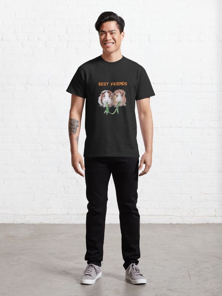 Best friends guinea pigs Classic T-Shirt