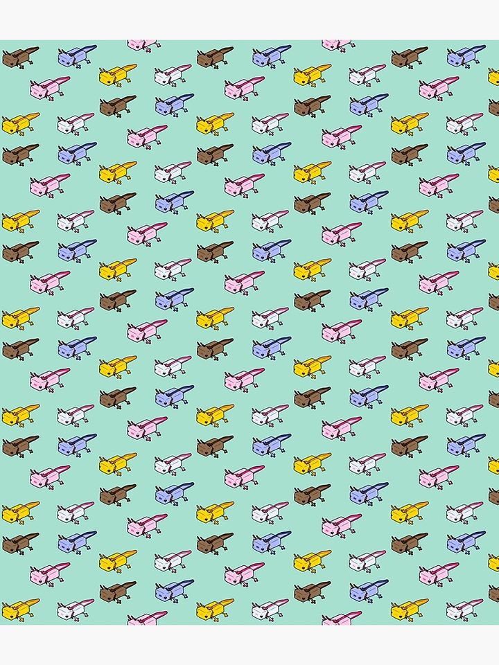 Minecraft Axolotls Backpack